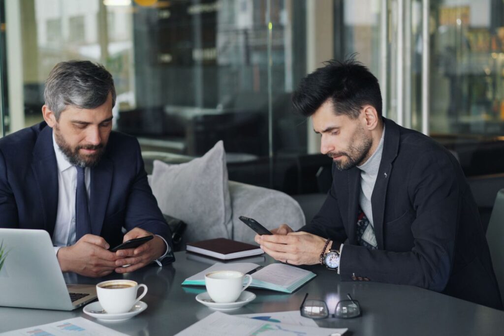 Comparison between a LinkedIn profile and LinkedIn content feed highlighting professional first impressions