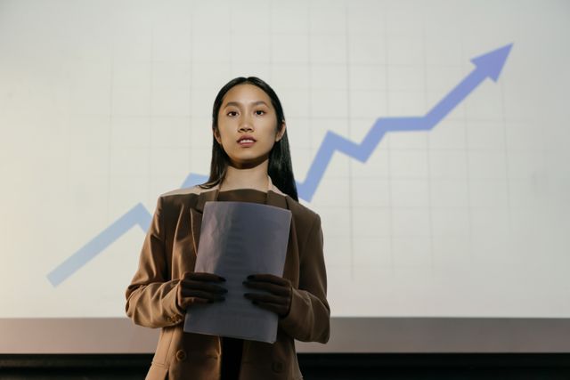 Illustration showing career growth while an outdated LinkedIn summary creates a perception gap